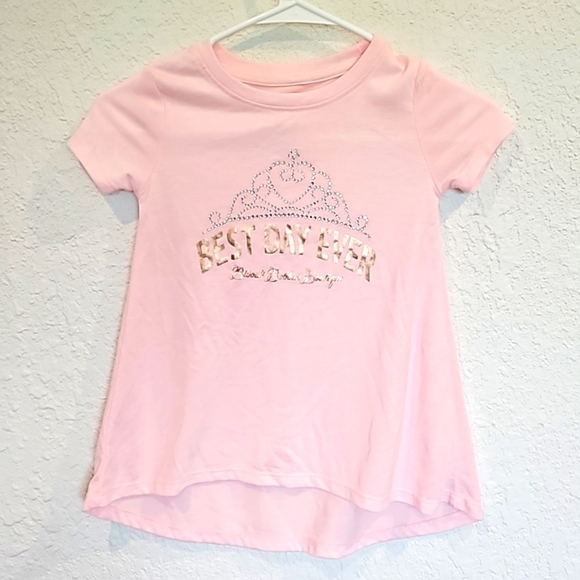 Disney Best Day Ever princess crown top from the Bibbidi Bobbidi Boutique XS - Picture 1 of 4